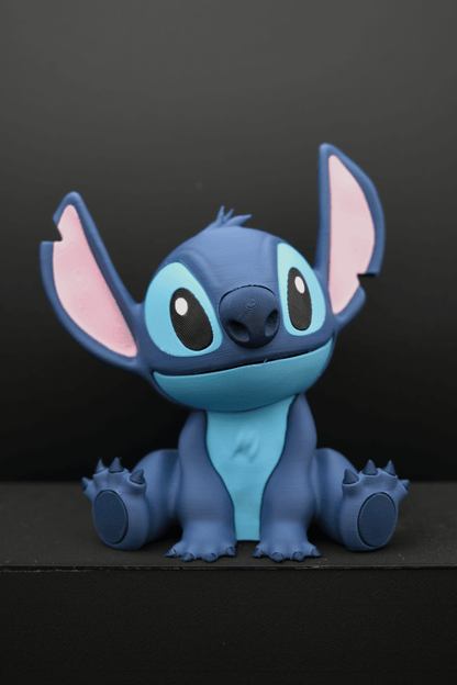 🌌 3D Druck Stitch – der freche Alien als stylische Sammelfigur